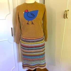 Cecilia Prado and J Crew sweater set size M